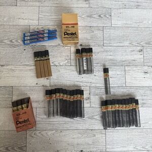 Lead Refills Super Hi Polymer Large Lot 47 Pentel Tubes + 3 Staedtler Tubes